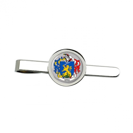 Tóth (Hungary) Coat of Arms Tie Clip
