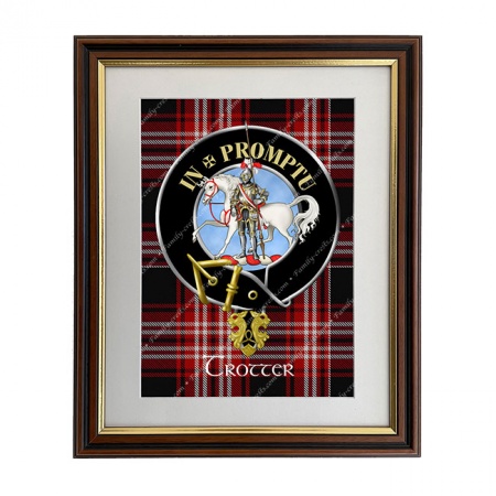 Trotter Scottish Clan Crest Framed Print