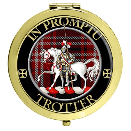 Trotter Scottish Clan Crest Compact Mirror