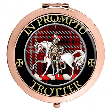 Trotter Scottish Clan Crest Compact Mirror