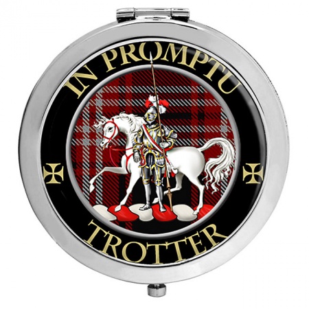 Trotter Scottish Clan Crest Compact Mirror