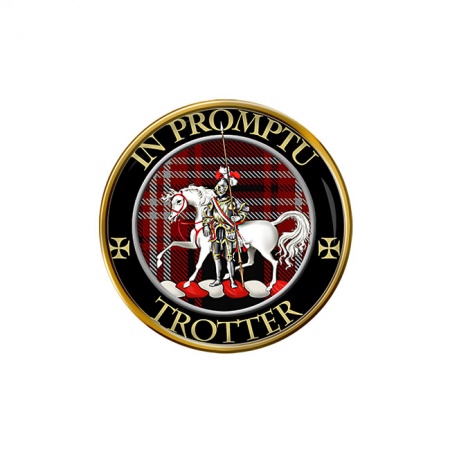 Trotter Scottish Clan Crest Pin Badge