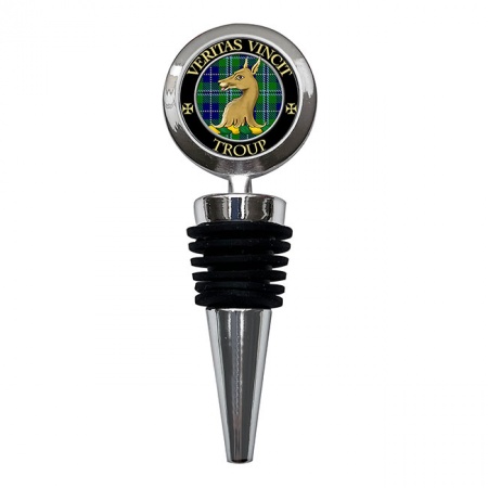 Troup Scottish Clan Crest Bottle Stopper