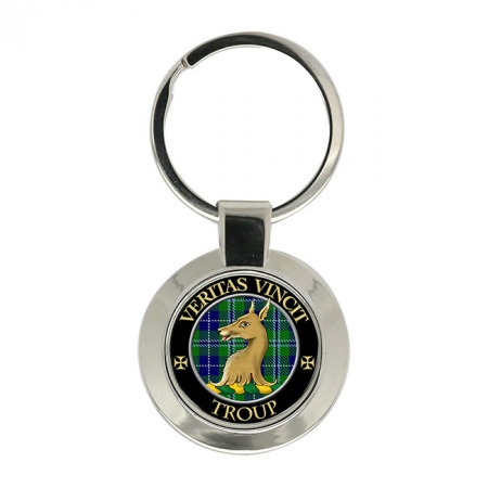 Troup Scottish Clan Crest Key Ring
