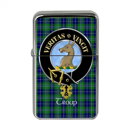 Troup Scottish Clan Crest Flip Top Lighter