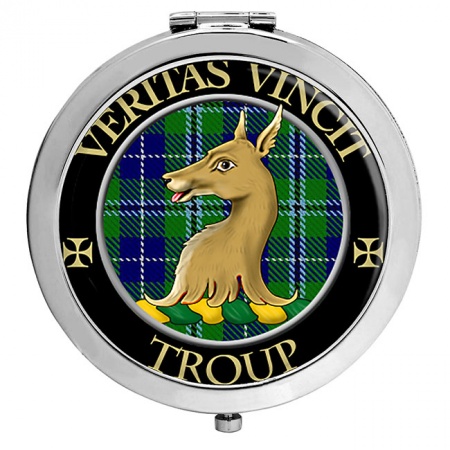 Troup Scottish Clan Crest Compact Mirror