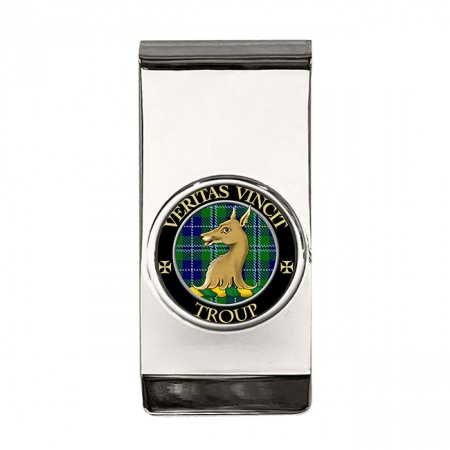 Troup Scottish Clan Crest Money Clip