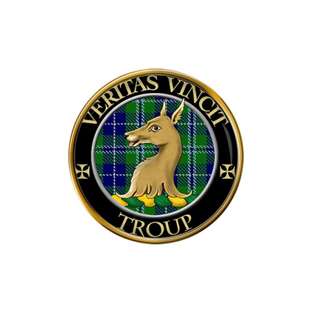 Troup Scottish Clan Crest Pin Badge
