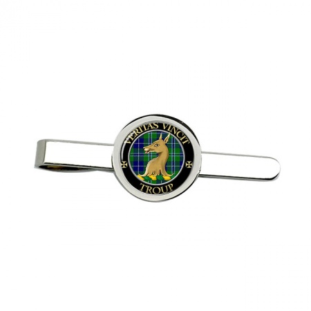 Troup Scottish Clan Crest Tie Clip