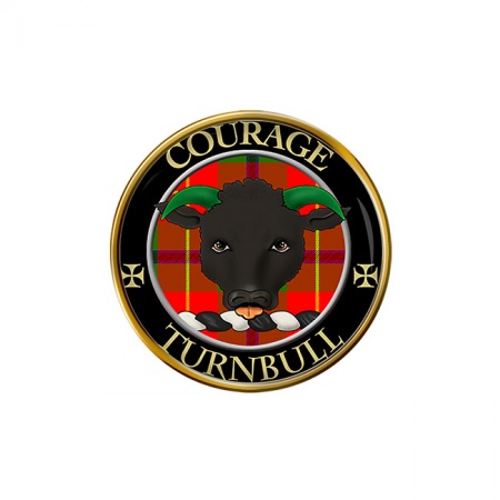 Turnbull Scottish Clan Crest Pin Badge