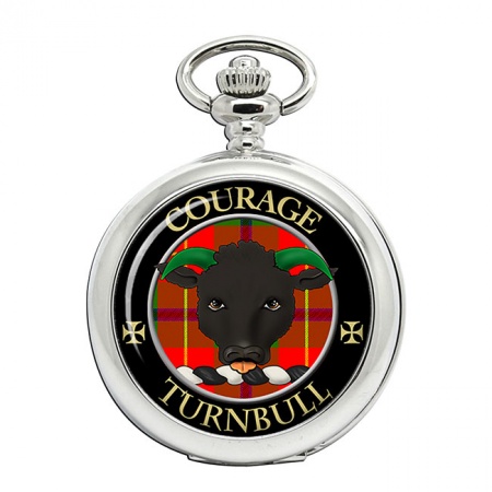 Turnbull Scottish Clan Crest Pocket Watch