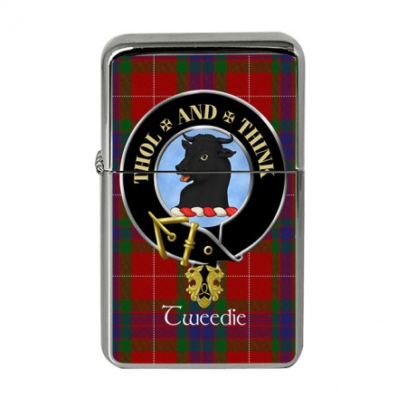 Tweedie Scottish Clan Crest Flip Top Lighter