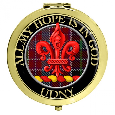 Udny Scottish Clan Crest Compact Mirror