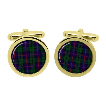 Urquhart Scottish Tartan Cufflinks in Box