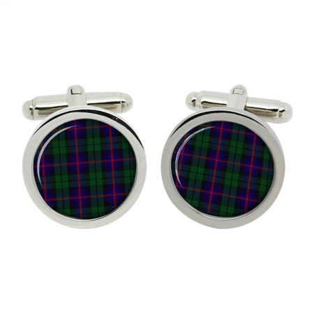 Urquhart Scottish Tartan Cufflinks in Box