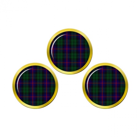 Urquhart Scottish Tartan Golf Ball Markers