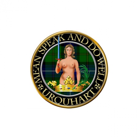 Urquhart Scottish Clan Crest Pin Badge