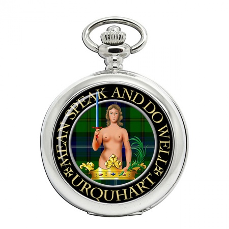 Urquhart Scottish Clan Crest Pocket Watch