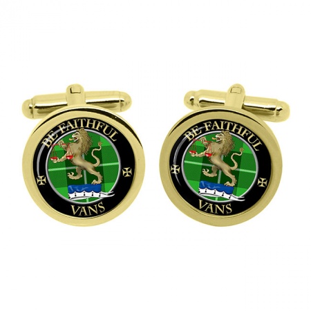 Vans Scottish Clan Crest Cufflinks