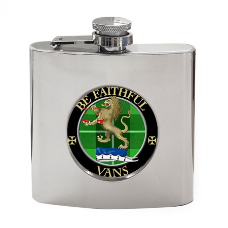 Vans Scottish Clan Crest Hip Flask