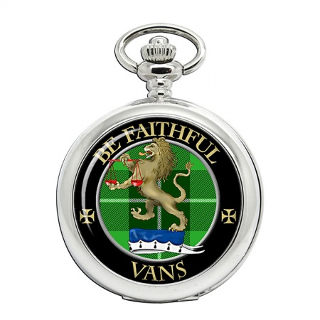 Vans Scottish Clan Crest Pocket Watch