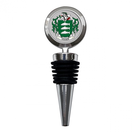 Visser (Netherlands) Coat of Arms Bottle Stopper