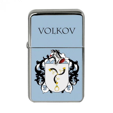Volkov (Russia) Coat of Arms Flip Top Lighter
