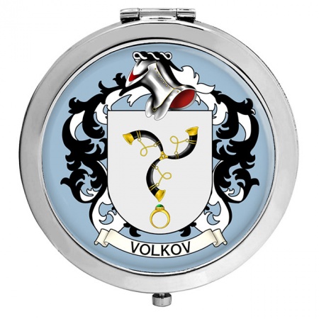 Volkov (Russia) Coat of Arms Compact Mirror