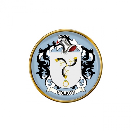 Volkov (Russia) Coat of Arms Pin Badge