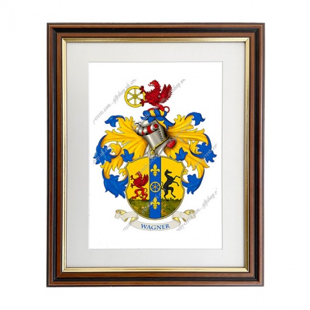 Wagner (Germany) Coat of Arms Framed Print