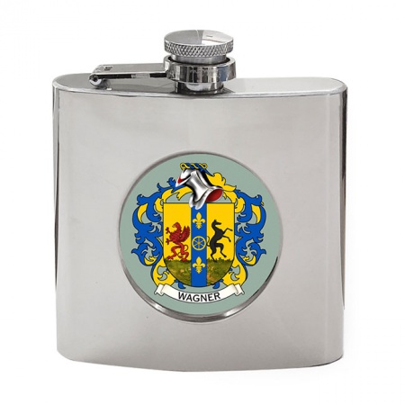 Wagner (Germany) Coat of Arms Hip Flask