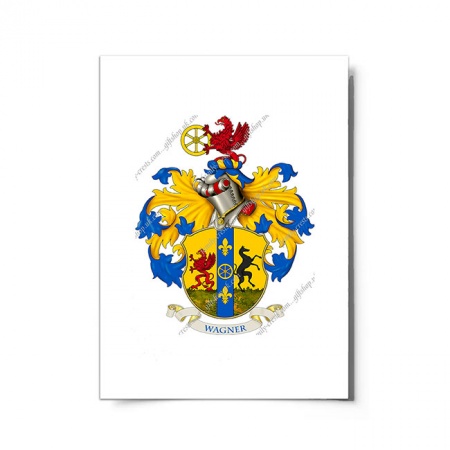 Wagner (Germany) Coat of Arms Print