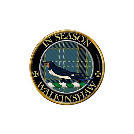 Walkinshaw Scottish Clan Crest Pin Badge
