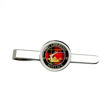 Wallace Scottish Clan Crest Tie Clip