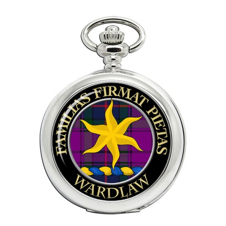 Wardlaw Scottish Clan Crest Pocket Watch