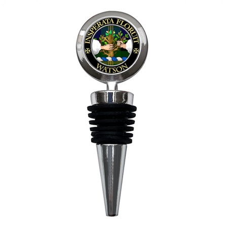 Watson Scottish Clan Crest Bottle Stopper