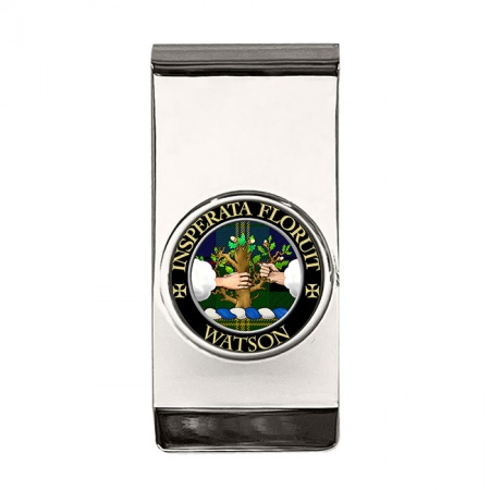 Watson Scottish Clan Crest Money Clip