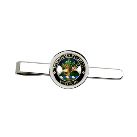 Watson Scottish Clan Crest Tie Clip