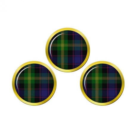 Watson Scottish Tartan Golf Ball Markers