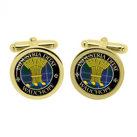 Wauchope Scottish Clan Crest Cufflinks