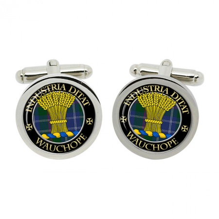 Wauchope Scottish Clan Crest Cufflinks