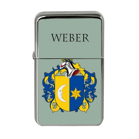 Weber (Germany) Coat of Arms Flip Top Lighter