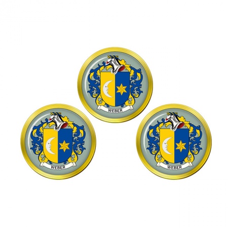Weber (Germany) Coat of Arms Golf Ball Markers