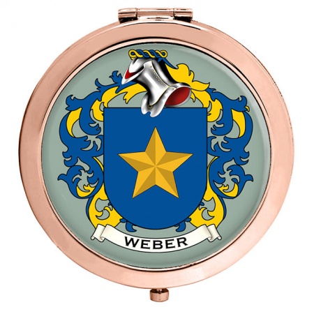 Weber (Swiss) Coat of Arms Compact Mirror