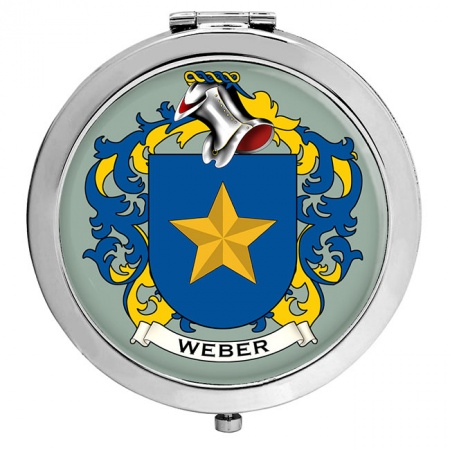 Weber (Swiss) Coat of Arms Compact Mirror