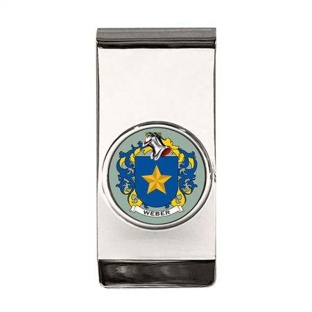 Weber (Swiss) Coat of Arms Money Clip