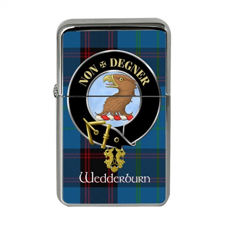 Wedderburn Scottish Clan Crest Flip Top Lighter