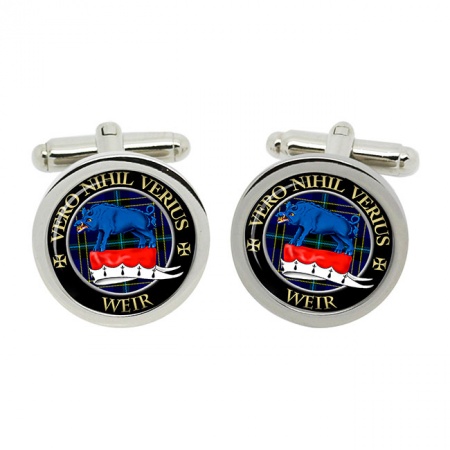 Weir Scottish Clan Crest Cufflinks