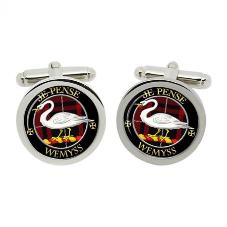 Wemyss Scottish Clan Crest Cufflinks