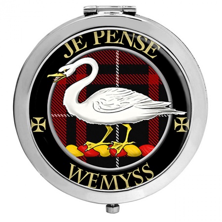 Wemyss Scottish Clan Crest Compact Mirror